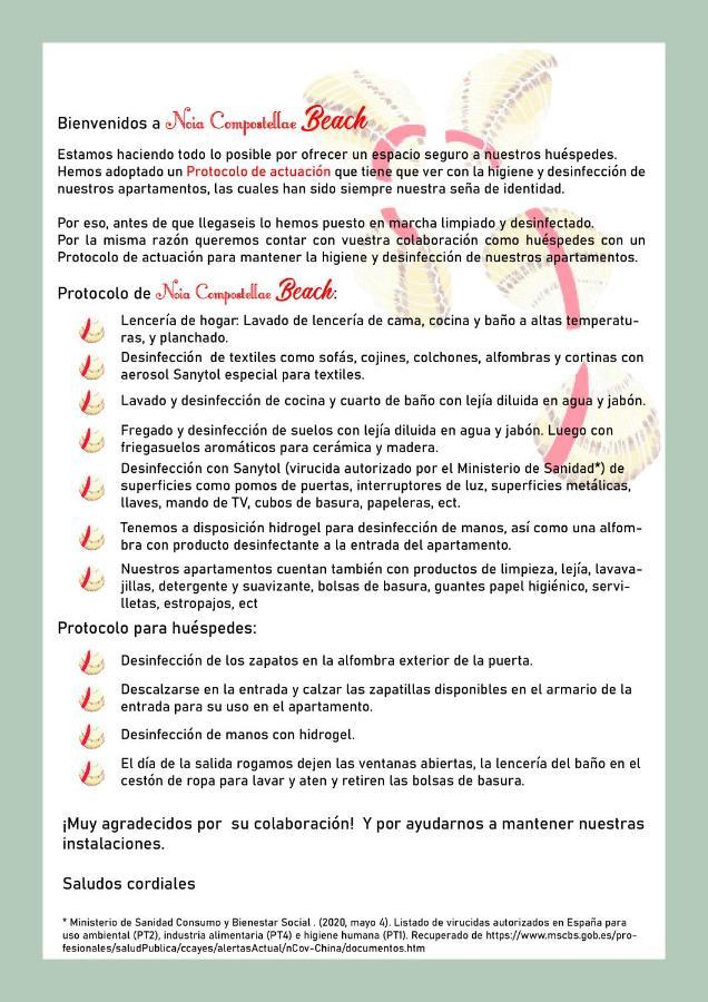 Noia Compostellae Beach Portosin Kültér fotó